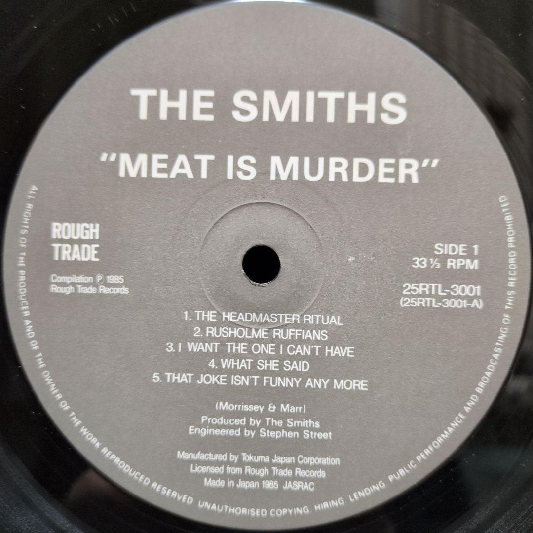 ☆帯付☆THE SMITHS / MEAT IS MURDER / LP