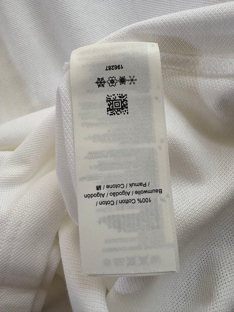 新品未使用　FRED PERRY ホワイトポロシャツ L