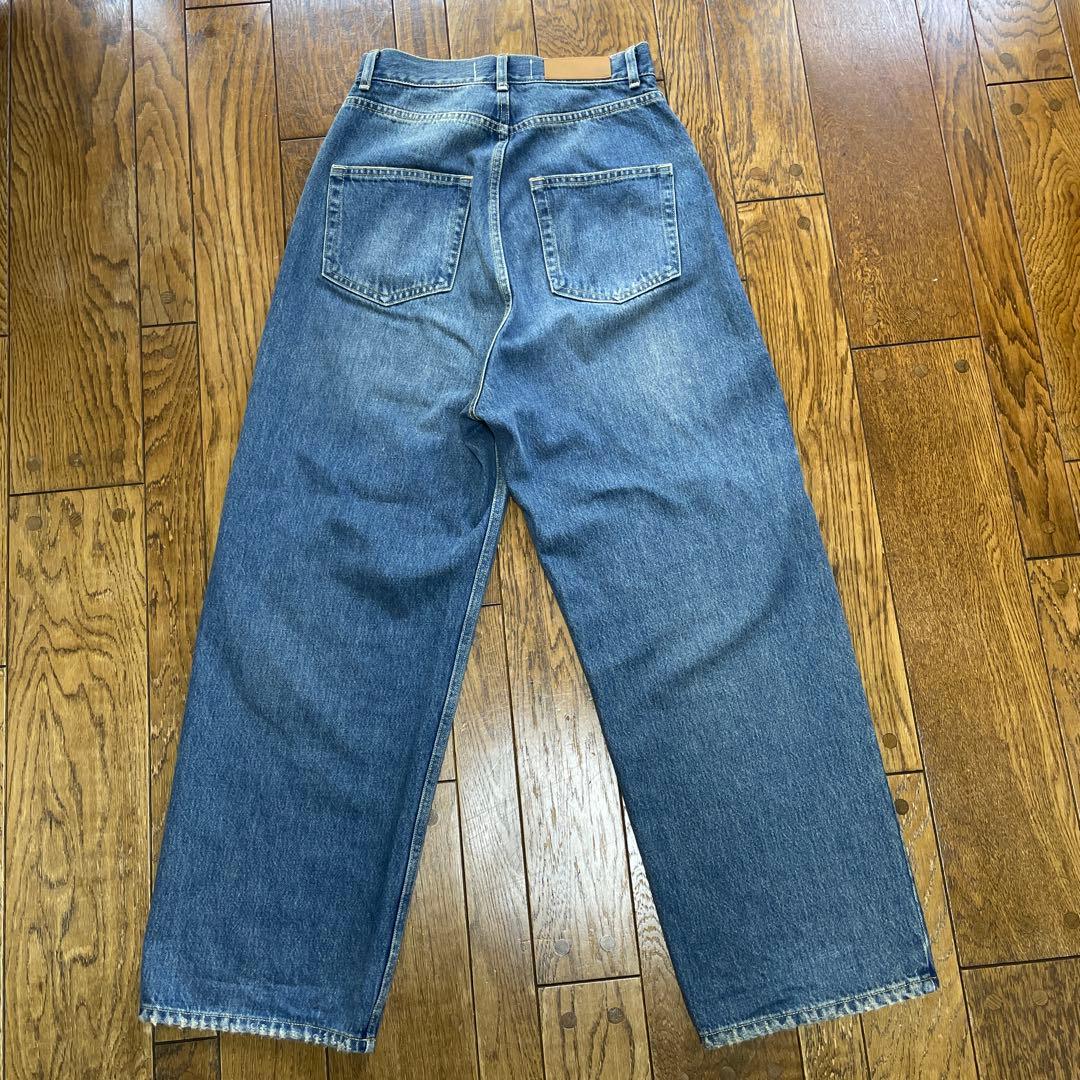 Curensology カレンソロジー　〈&RC〉ワイドルーズデニムパンツ 34