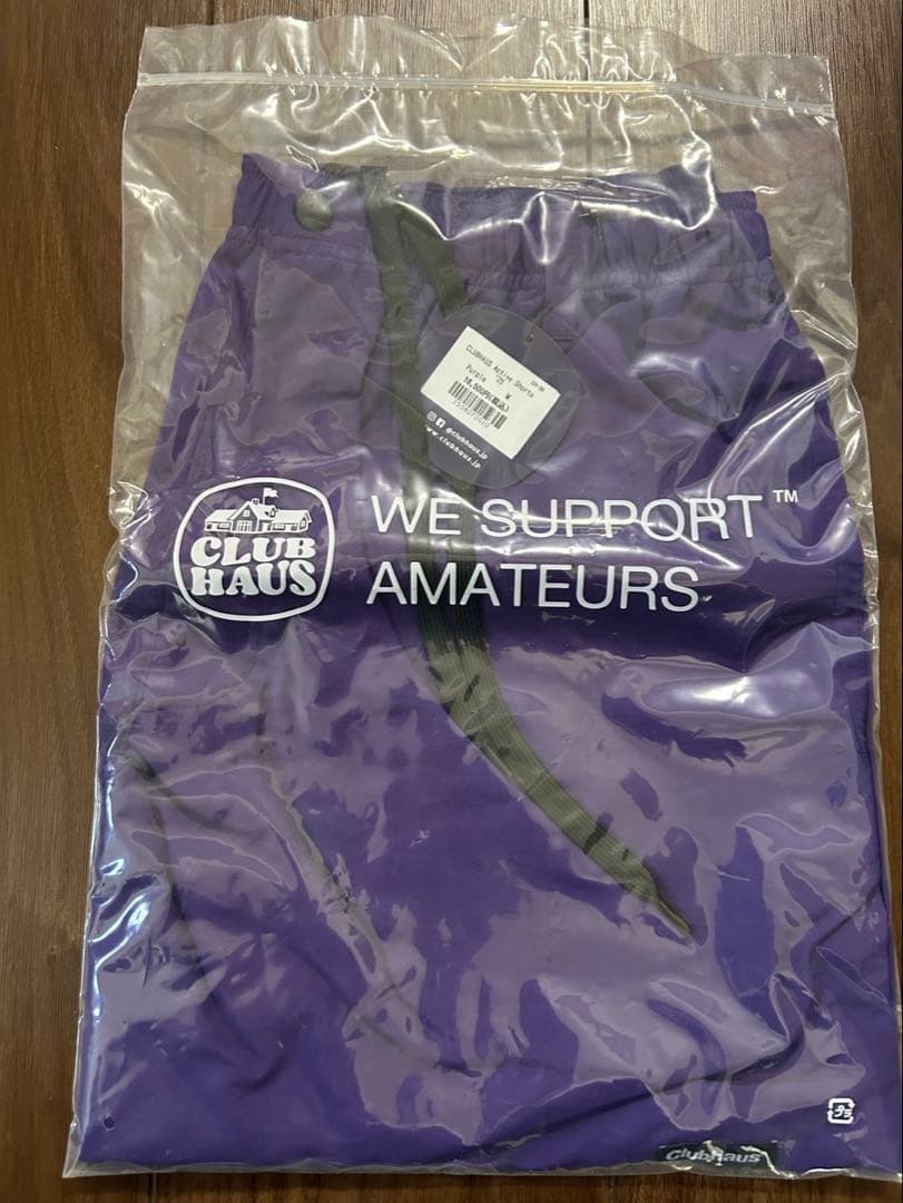 CLUBHAUS Active Shorts - Purple Mサイズ