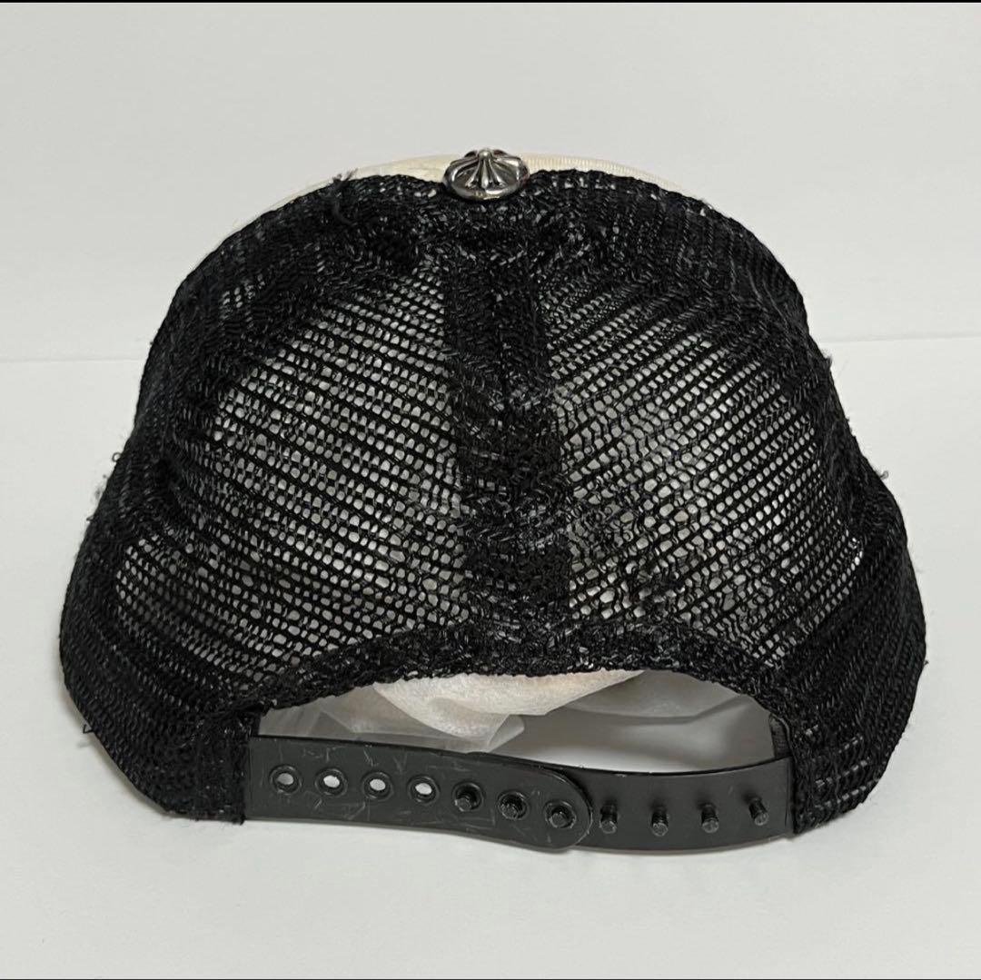 Chrome Hearts ベースボールキャップ ボロ　ブラック