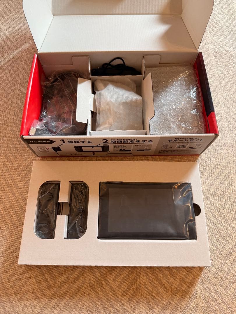 【値下げ中】Nintendo Switch グレー 本体 元箱付き