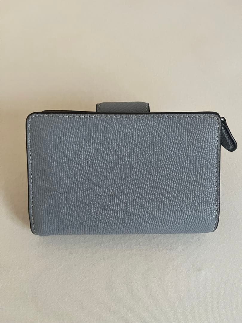 COACH 二つ折り財布 ブルー