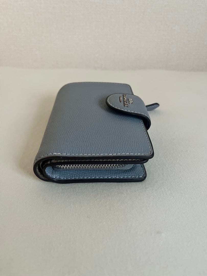 COACH 二つ折り財布 ブルー