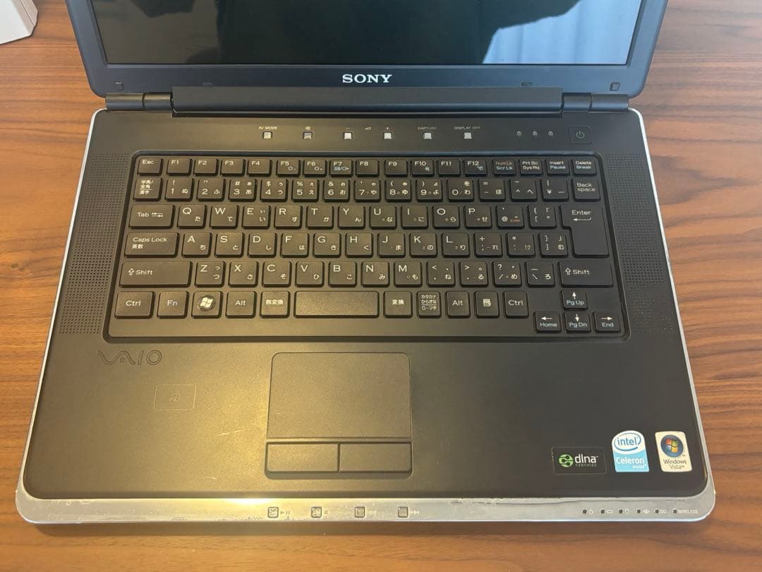 【起動確認済・美品】 Sony VAIO ノートPC レッド PCG-5J6N