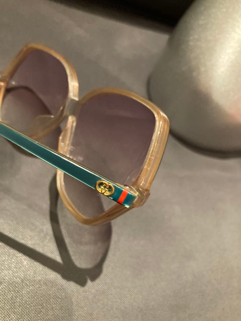 グッチ GUCCI ビンテージ ビッグフレームサングラス レトロ 60s 70s
