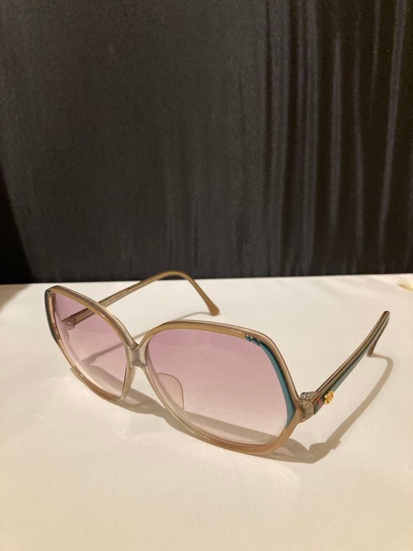 グッチ GUCCI ビンテージ ビッグフレームサングラス レトロ 60s 70s