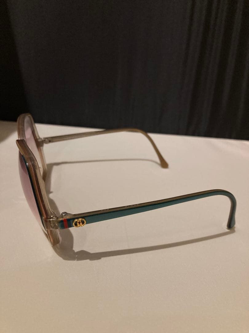 グッチ GUCCI ビンテージ ビッグフレームサングラス レトロ 60s 70s