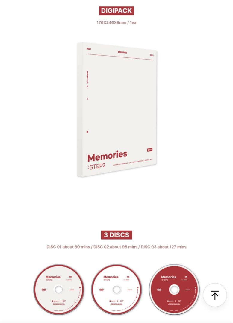 ENHYPEN MEMORIES、ポストカードブック