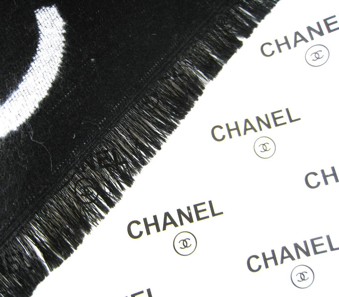 CHANEL シャネル　ノベルティ　COCOマ―ク　スト－ル　マフラー