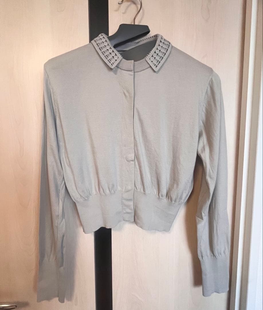 新品 マメクロゴウチ 25ss ニット カーディガン