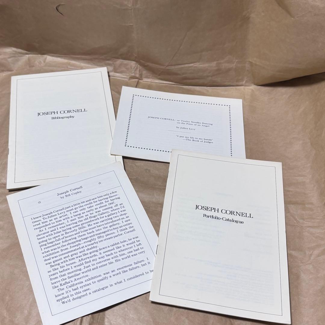 洋書ジョゼフ・コーネル展覧会図録Joseph Cornell Portfolio