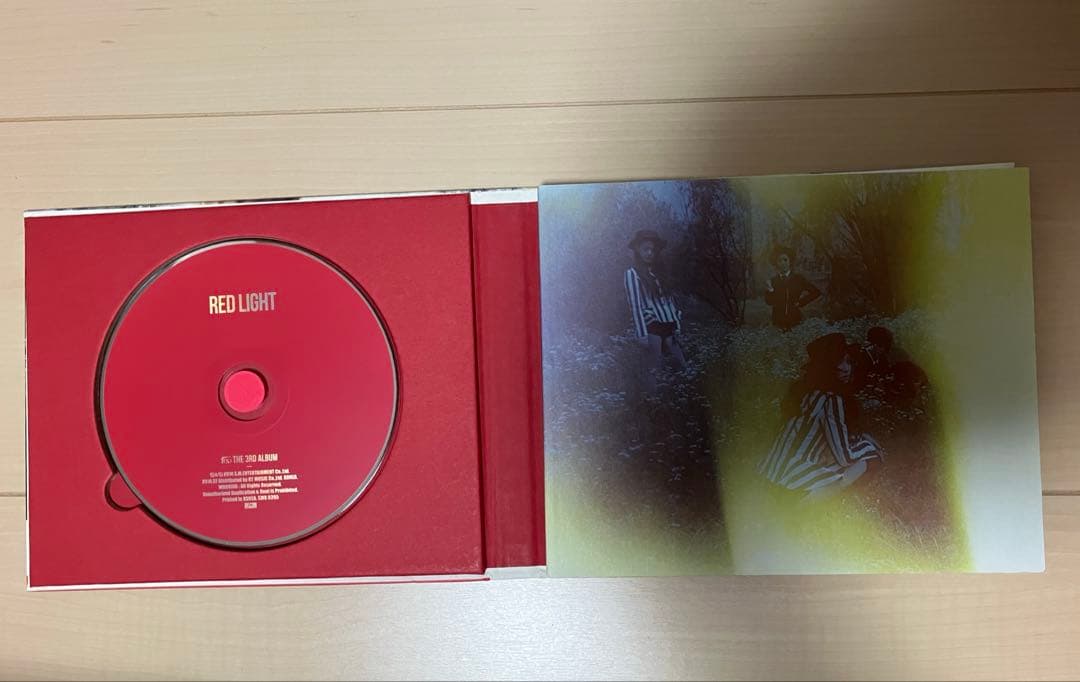f(x) RED LIGHT THE 3RD ALBUM 韓国