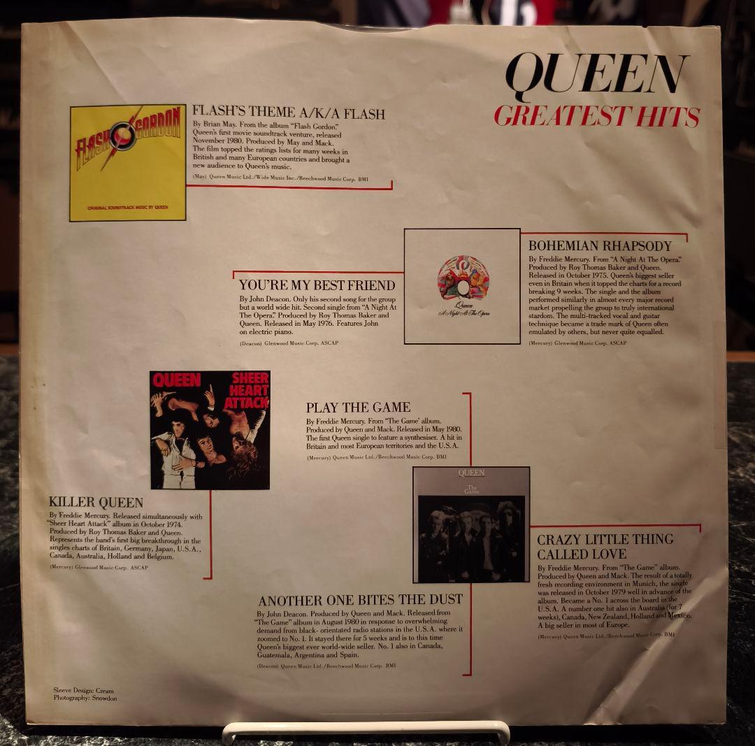 レアピンク帯付き Queen (クイーン) / グレイテスト・ヒッツ