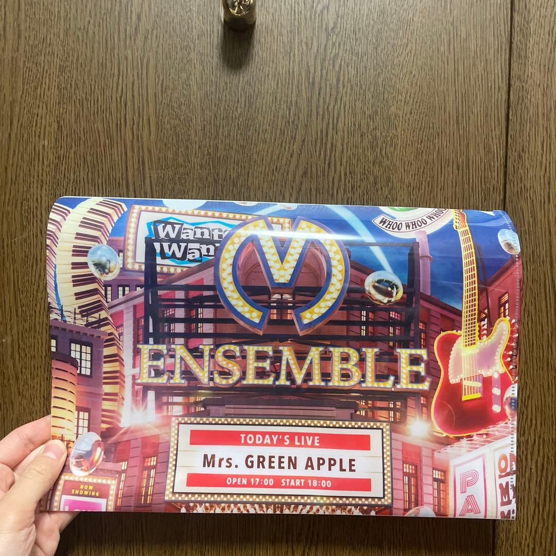 mrs. green apple ensemble 初回限定版 クリアファイル