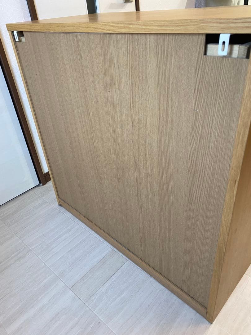 無印良品/MUJI オーク材 4段チェスト ナチュラル ZR24335
