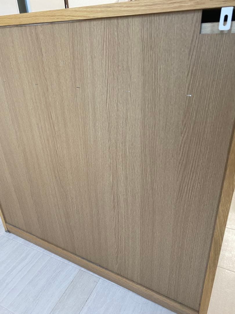 無印良品/MUJI オーク材 4段チェスト ナチュラル ZR24335