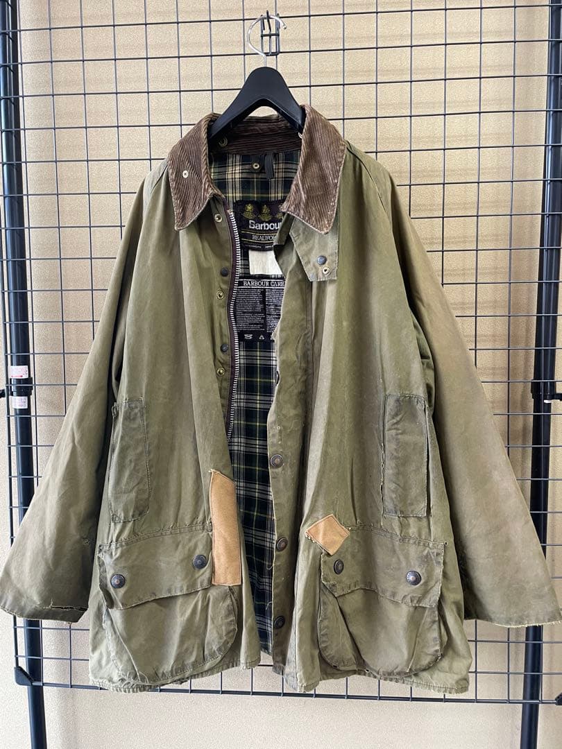 M*i様 Barbour BEAUFORT ハブアー ビンテージジャケット イン