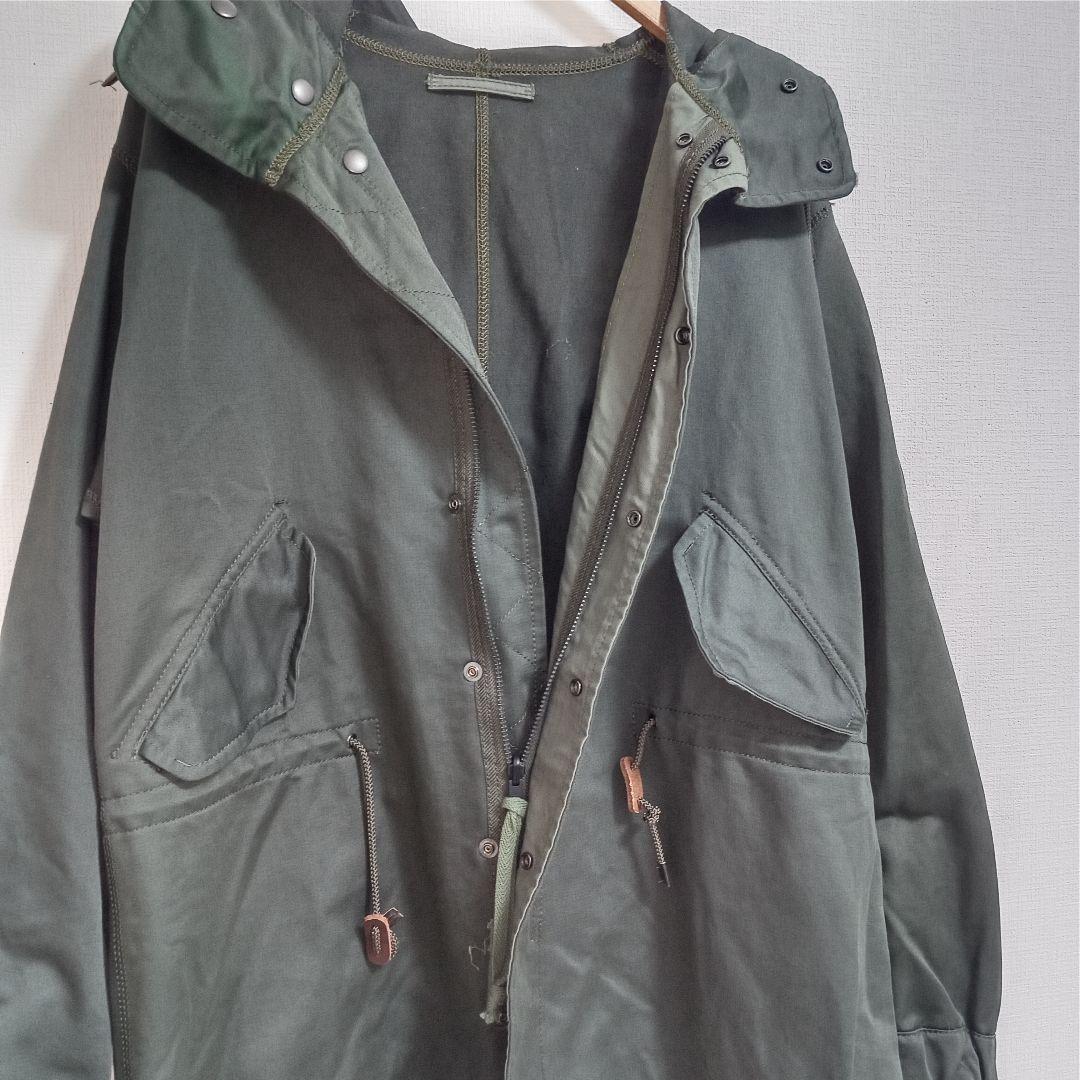 美品『BEAMS +』モッズコート／羽織／L／ライトアウター／カーキ