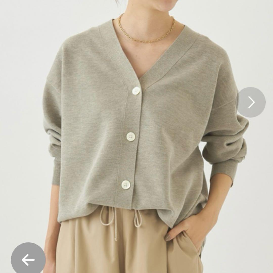 plage sweat ニットカーディガン