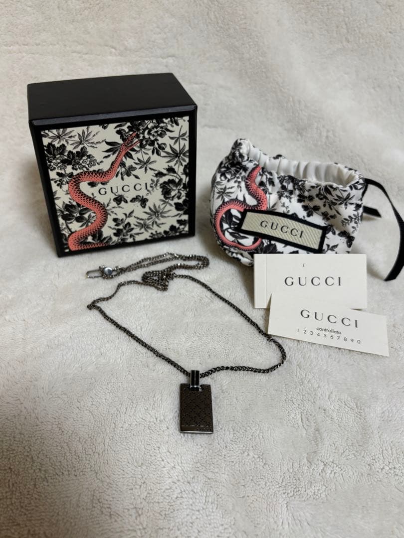 GUCCI シルバー ネックレス ディアマンテ