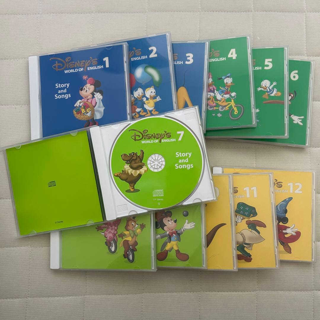 Disney's World of English 絵本・DVDフルセット