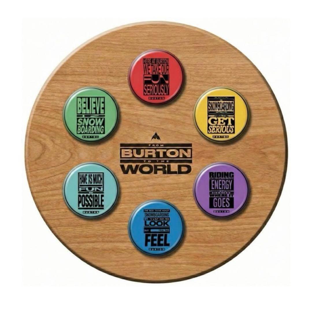 Burton バートン 缶バッジ ３種セット