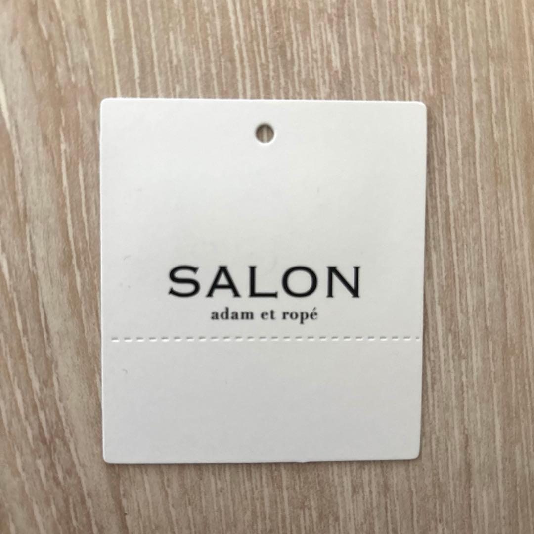 SALON adam et rope♦︎ ブライトラメVネックシアーカーディガン
