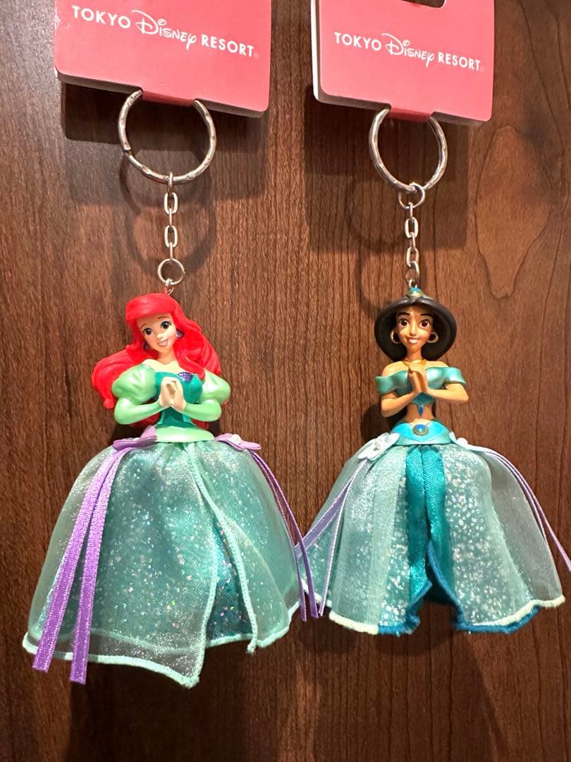 美品【タグ付】ディズニープリンセス　キーチェーン　キーホルダー　13個　おまけ付