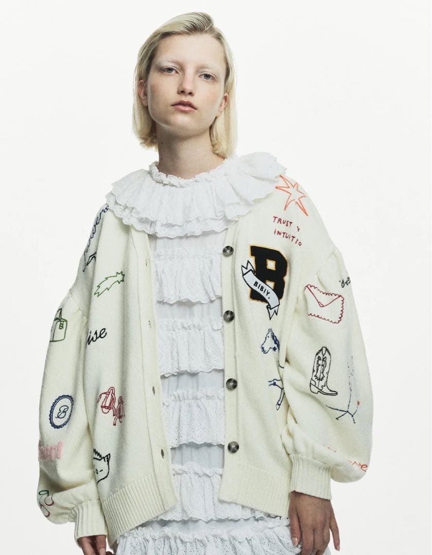Bibiy. B. UNIVERSE CARDIGAN ビビィ カーディガン