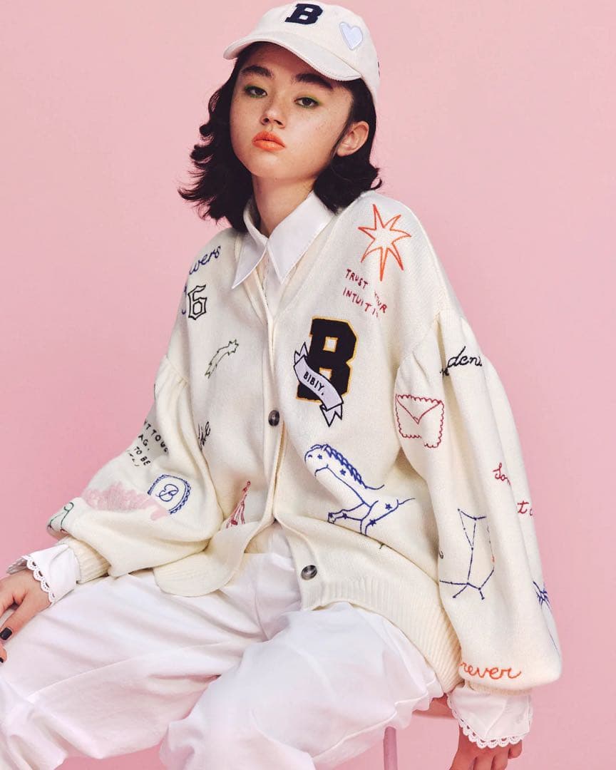 Bibiy. B. UNIVERSE CARDIGAN ビビィ カーディガン