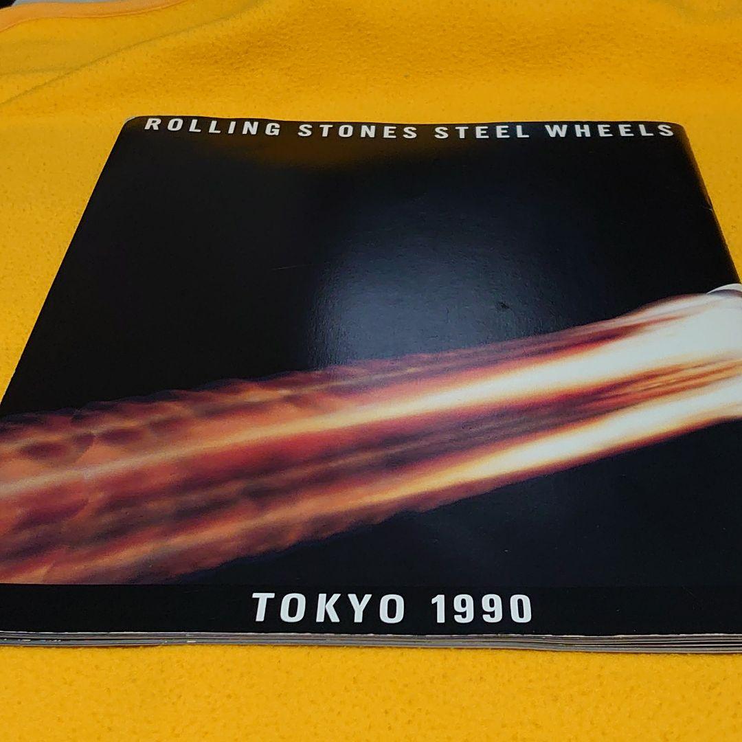 ローリングストーンズ STEEL WHEELS TOKYO1990 パンフレット