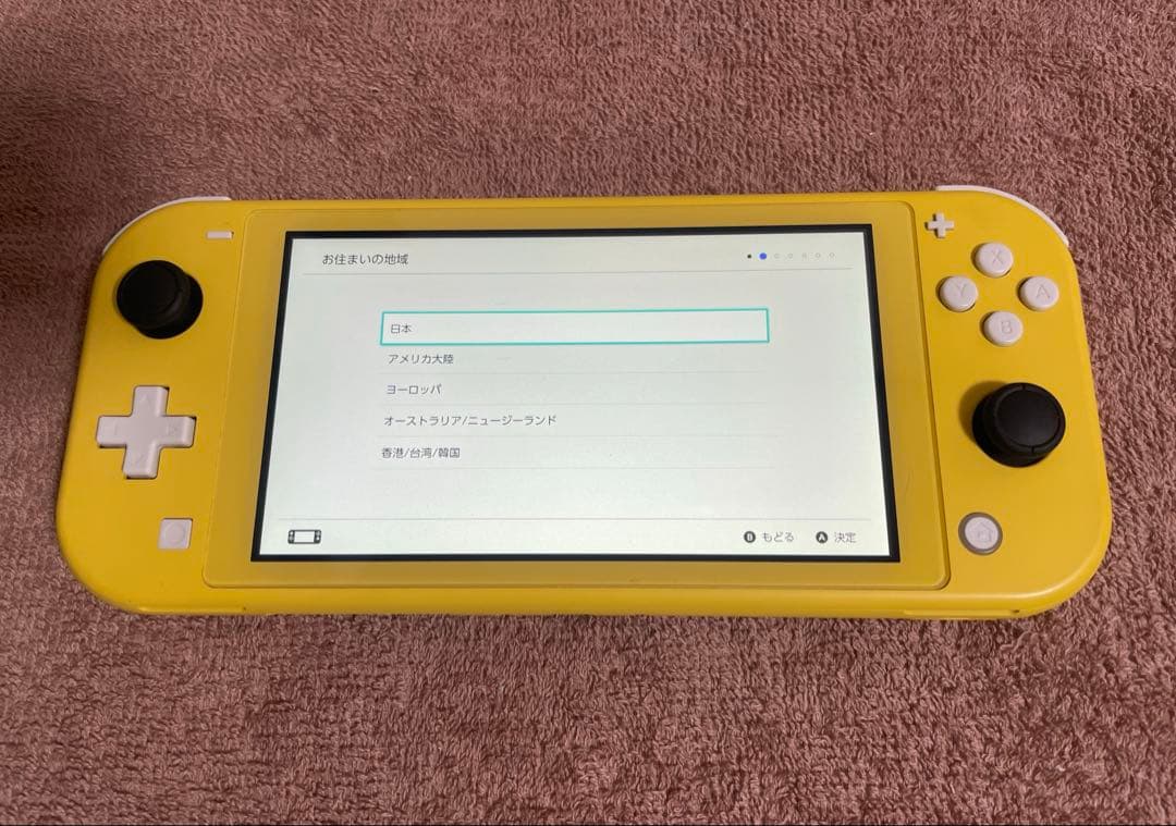 Nintendo Switch Lite イエロー 本体 訳あり