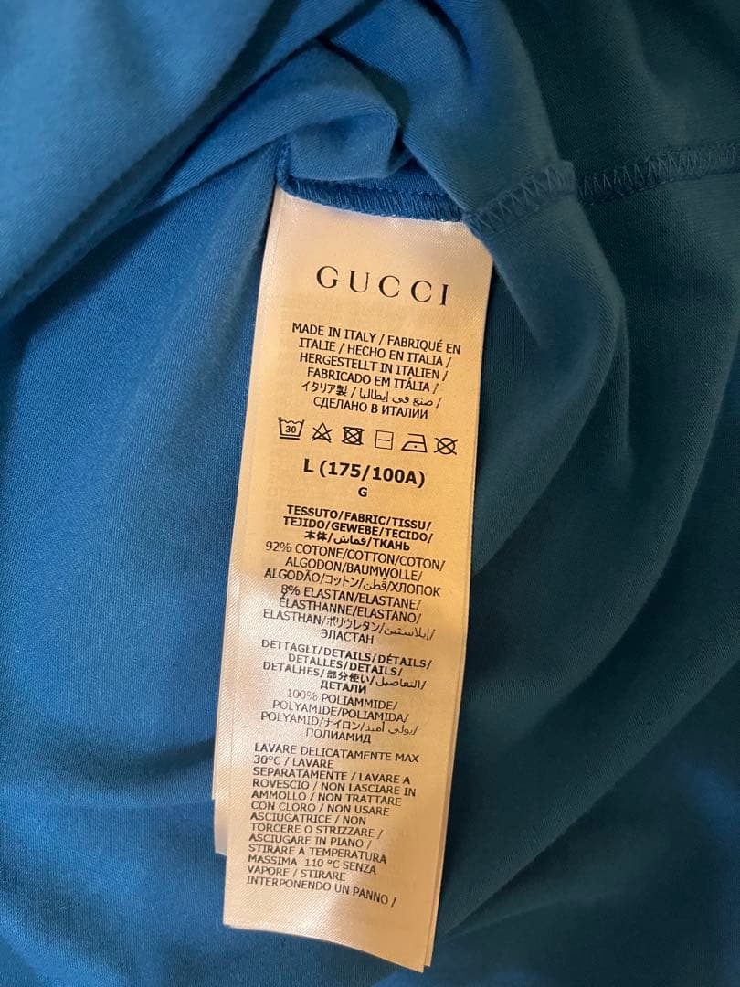 adidas GUCCI コラボ　半袖 Tシャツ