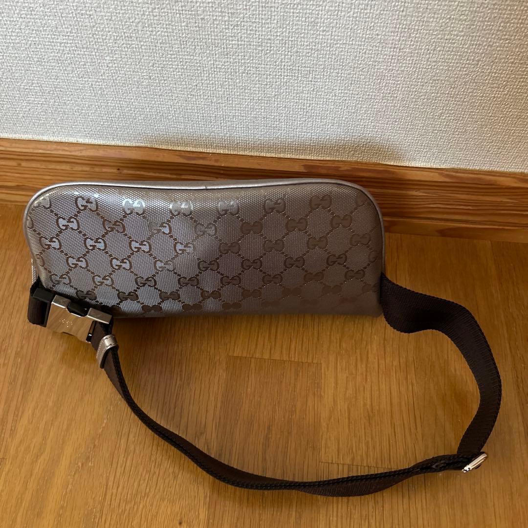 GUCCI グッチ　GG インプリメ　ウエストバッグ　ボディバッグ