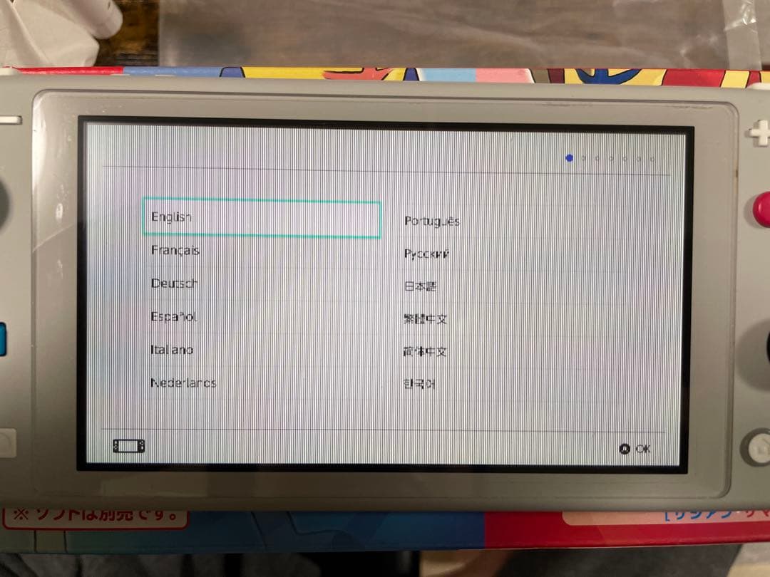 【ジャンク品】Nintendo Switch Lite ザシアン・ザマゼンタ