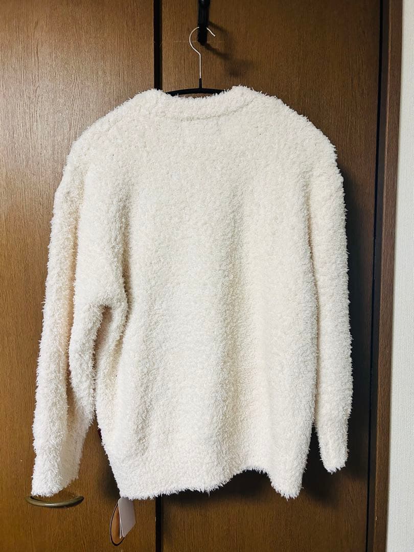 ジェラートピケ ルームウェア 上下セット もこもこ ベア柄 新品タグ付 フリー