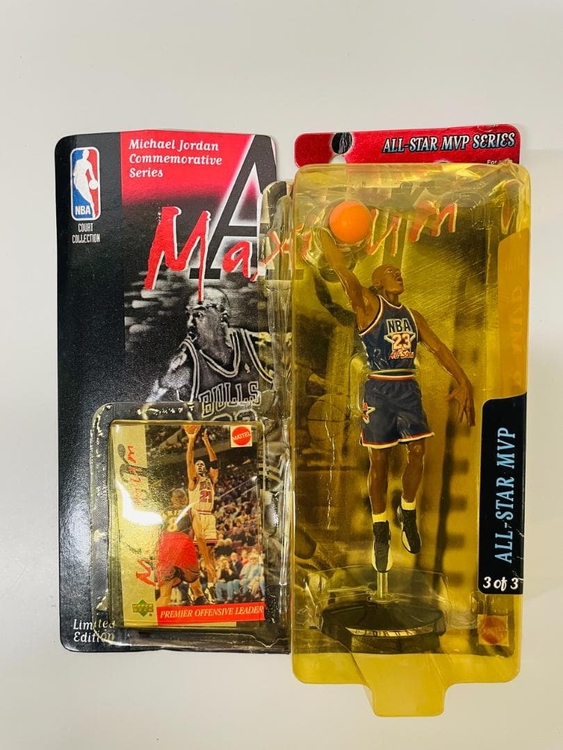 ◆NBA Michael Jordan コートコレクション７体セット 08226