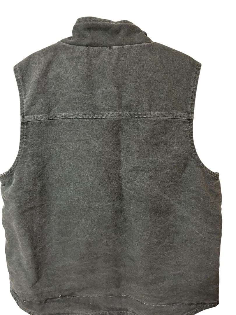 H*H様 Carhartt グレー コットン ベスト