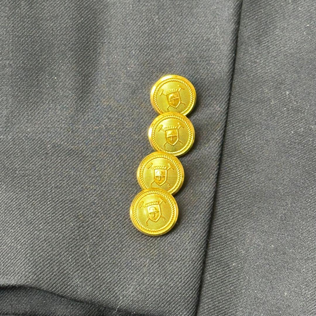 RALPH LAUREN ネイビー テーラードジャケット ゴールドボタン 46R