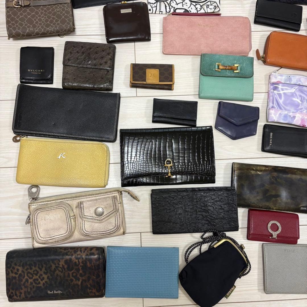 新品あり グッチ セリーヌ ブルガリ ディーゼル ポーター 等 財布 まとめ