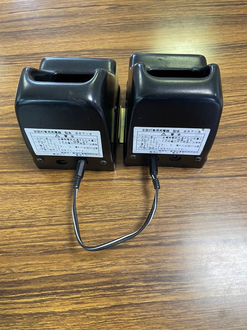 しゃもじ型合図灯  充電器　2個セット