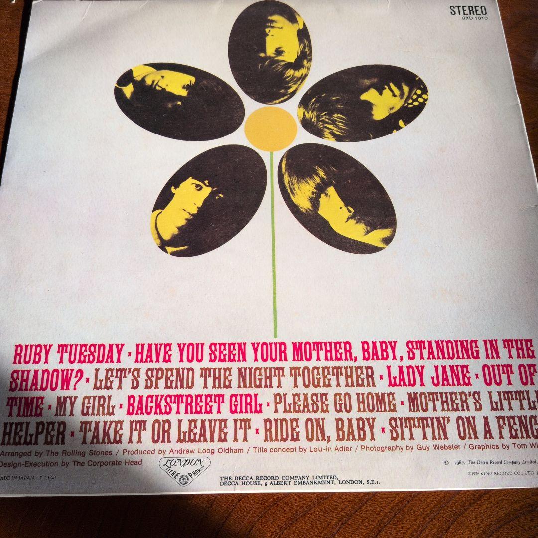 洋楽 THE ROLLING STONES FLOWERS GXD-1010