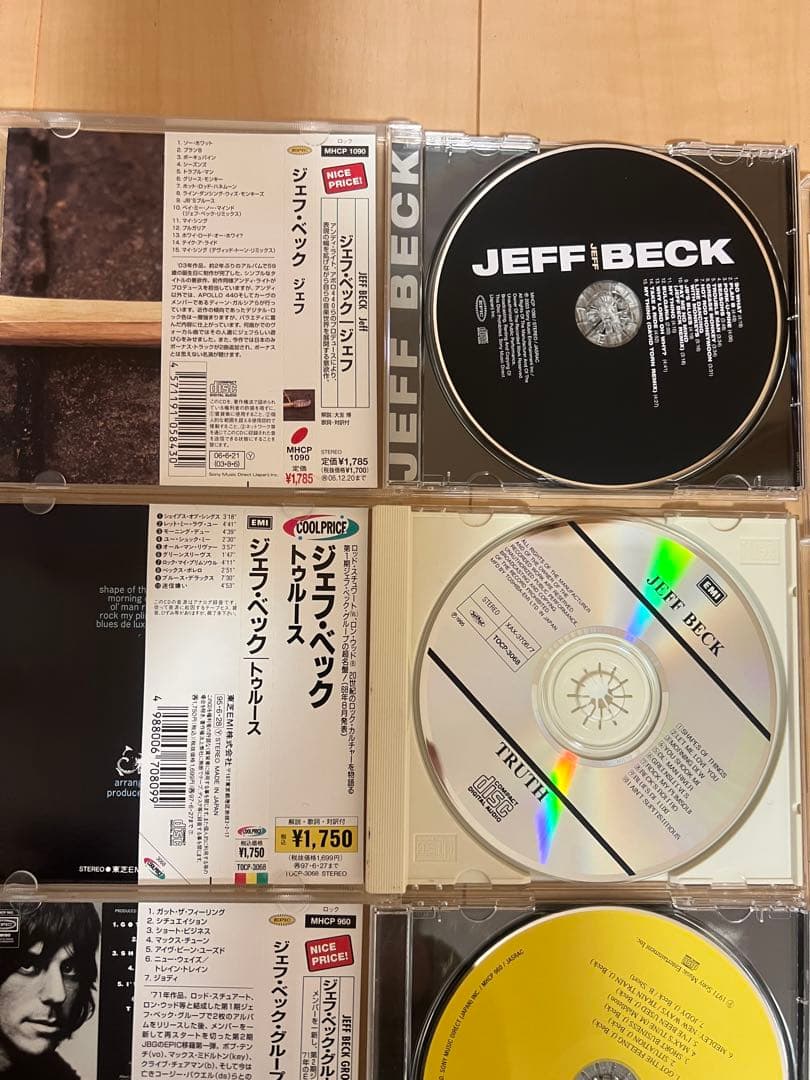 Jeff Beck ジェフベック　13枚CDまとめ