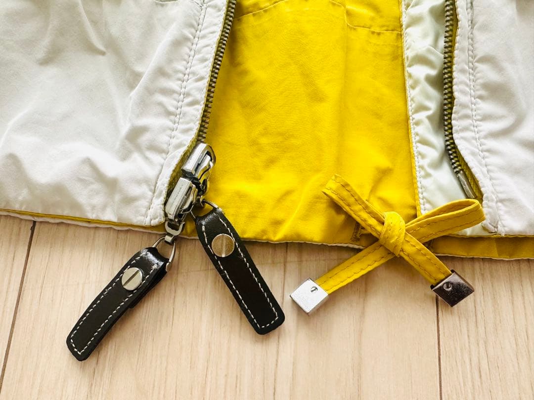 エスマックスマーラ‘SMaxMara☆リバーシブルフード付薄手スプリングコート春