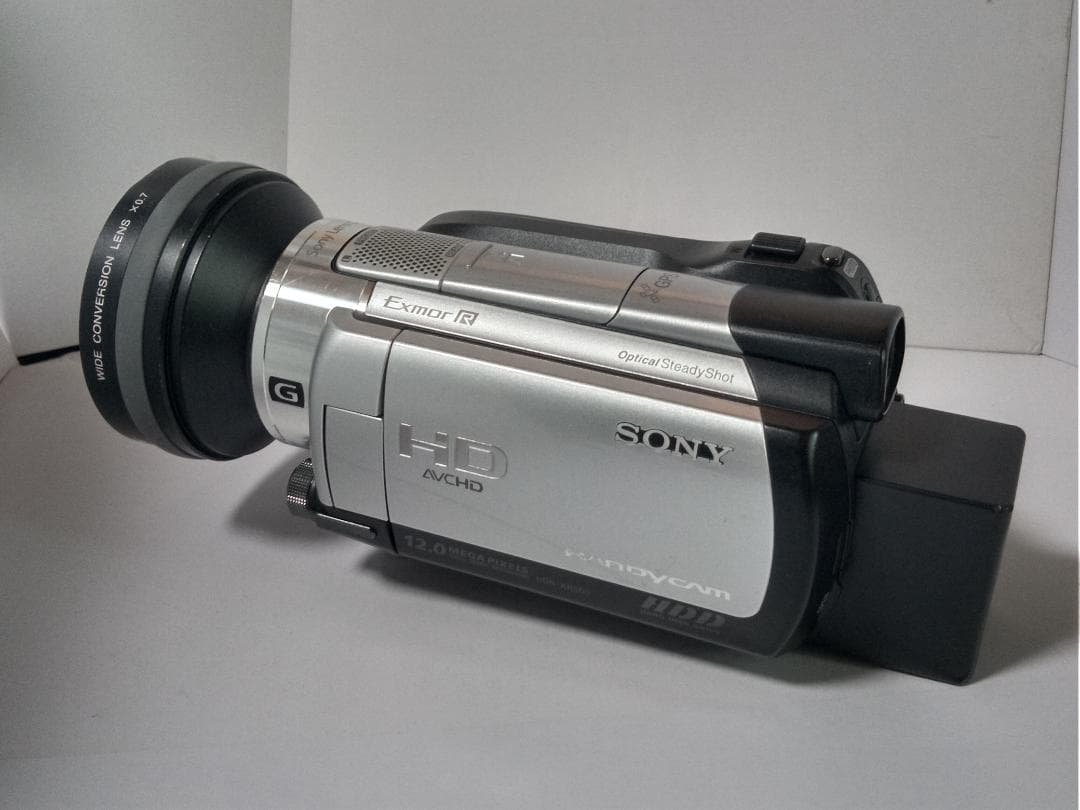 SONY ソニー デジタルビデオカメラ HDR-XR500V ワイコン付属