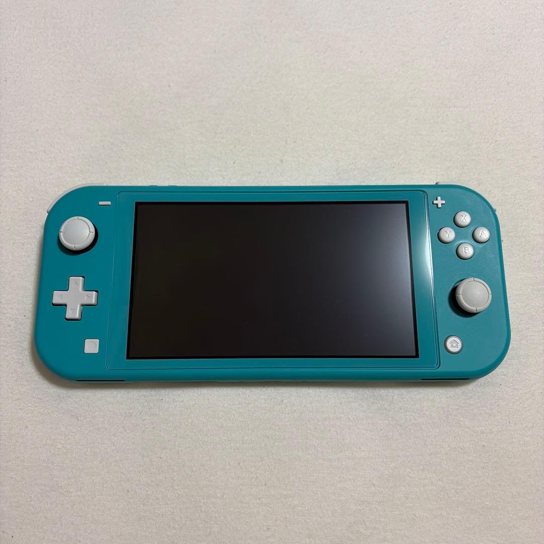 【美品】Nintendo Switch Lite ターコイズ 本体 充電器箱付
