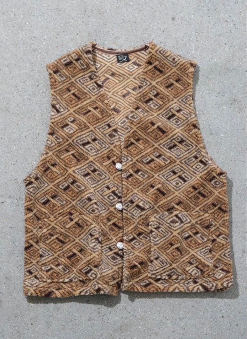 仲津3 / KUBA FLEECE VEST IMA:ZINE SP