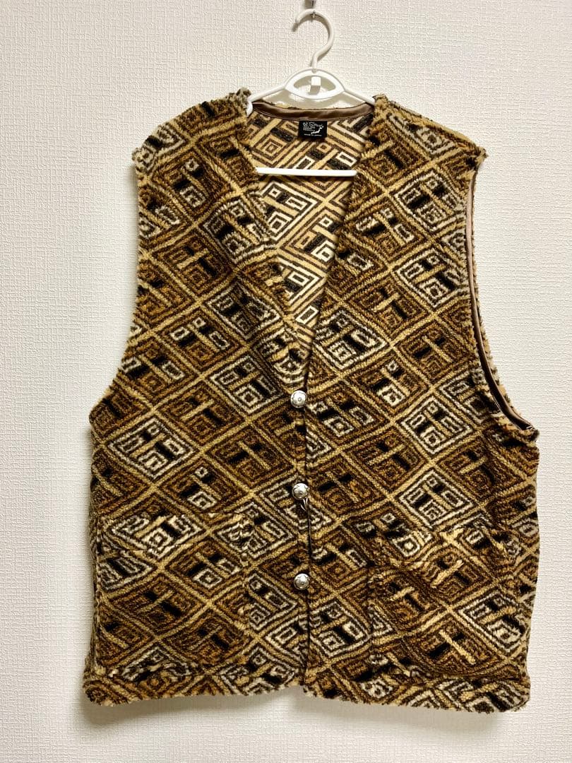 仲津3 / KUBA FLEECE VEST IMA:ZINE SP