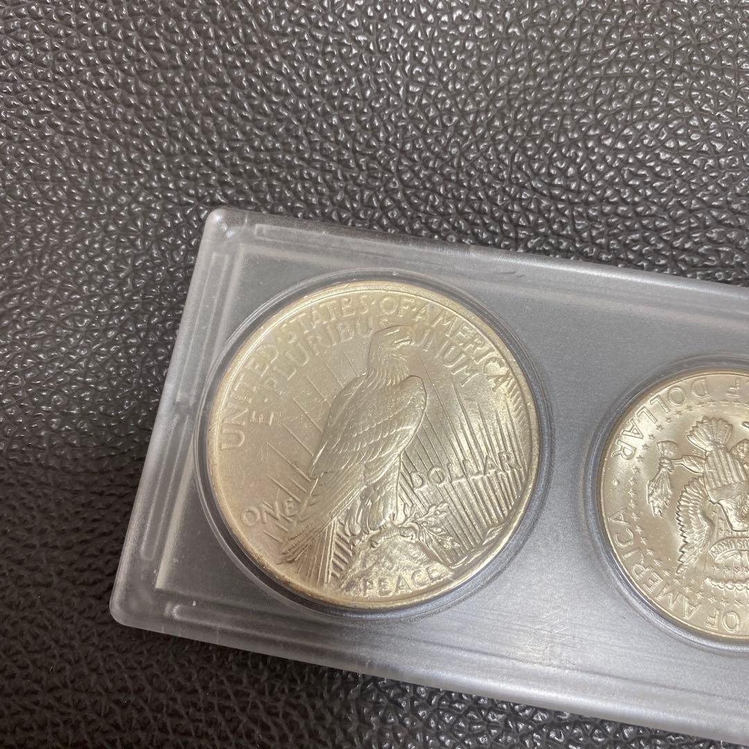 ピースダラー ケネディ クォーター 銀貨 1923 セット